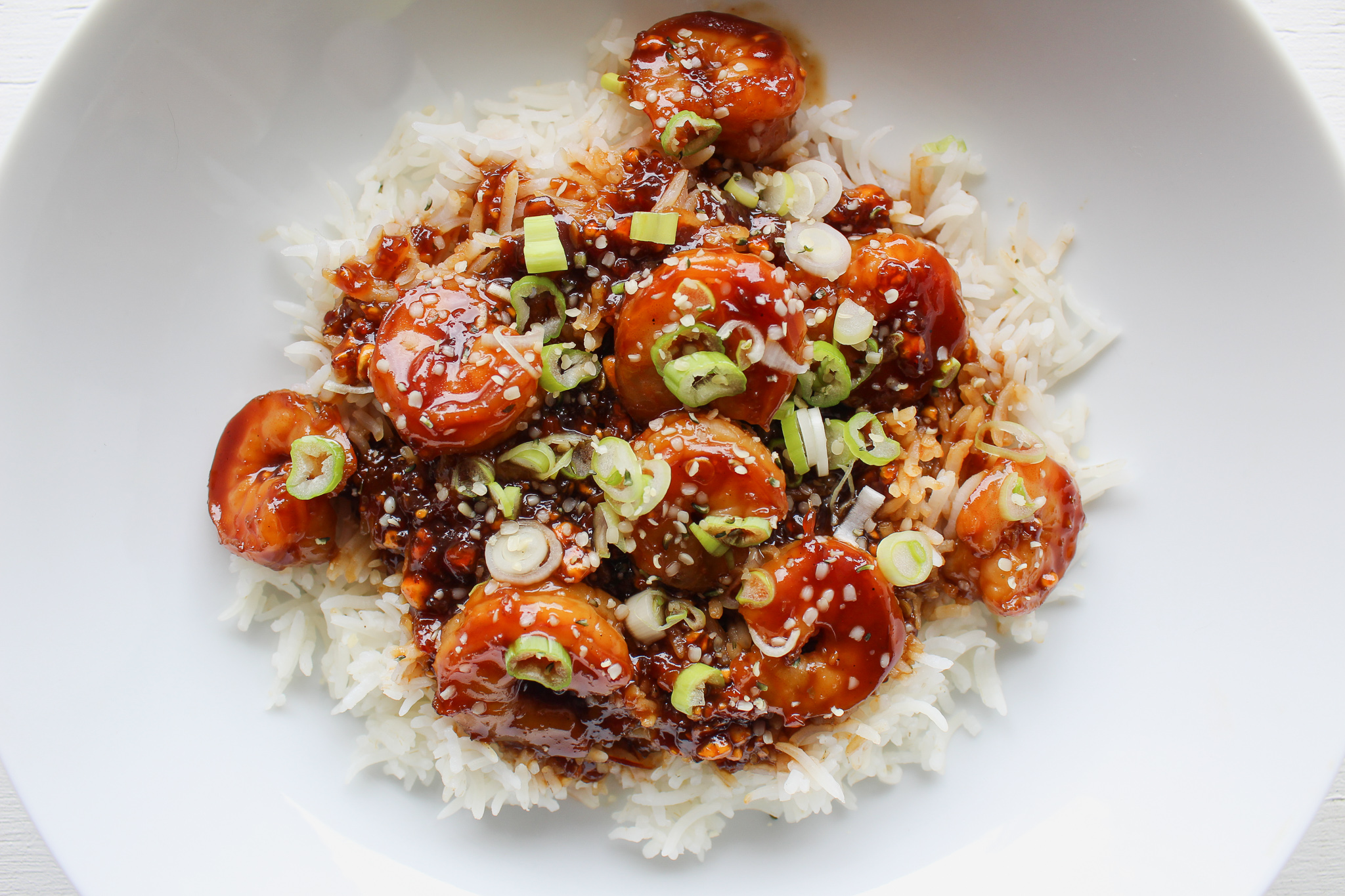 Sweet & Spicy Korean Style Shrimp - For Fisk Sake