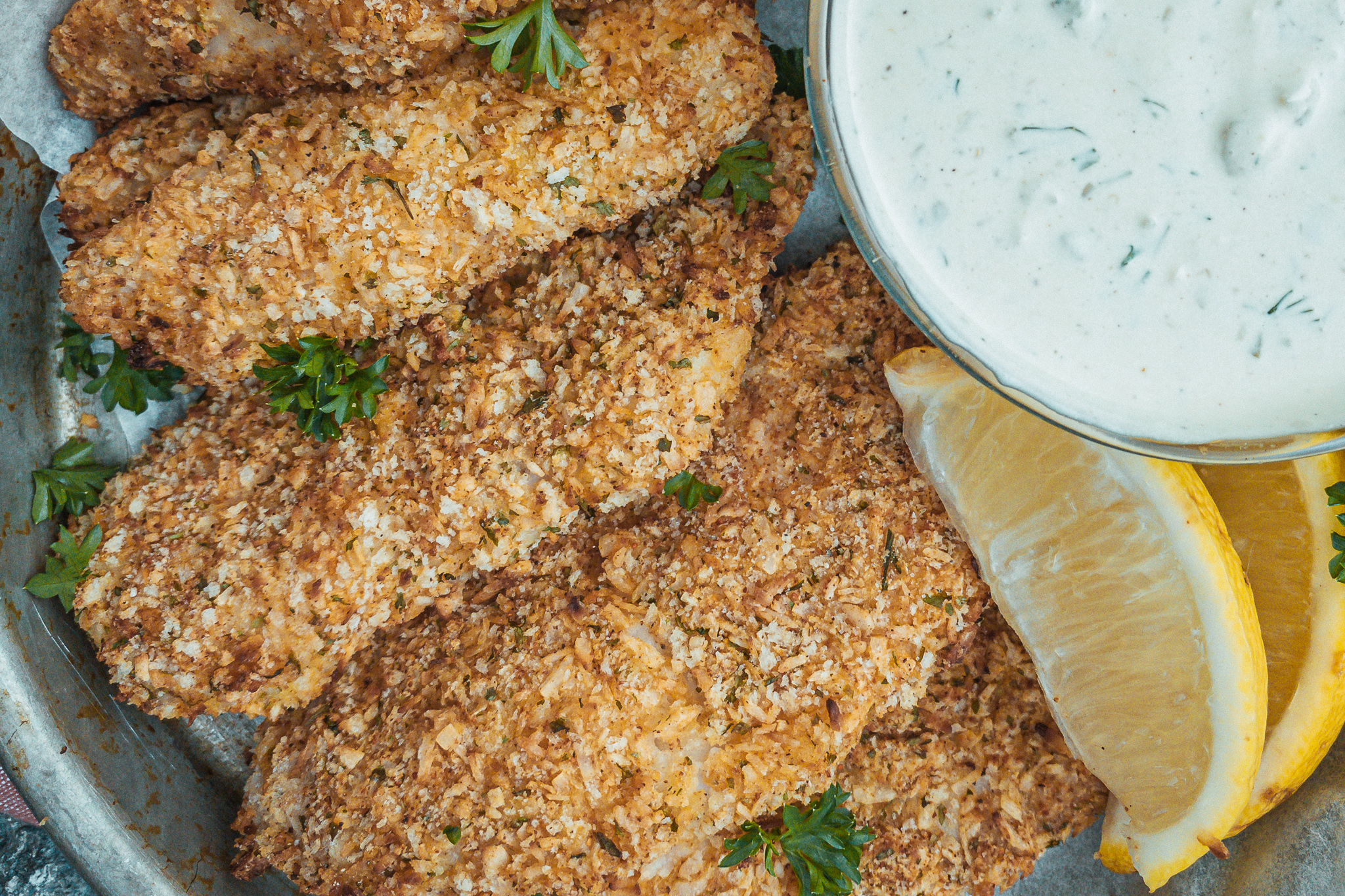 Crispy Air Fryer Fish Fillets For Fisk Sake